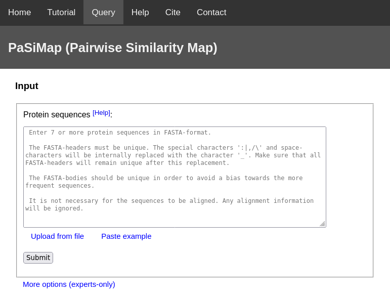 empty query-form